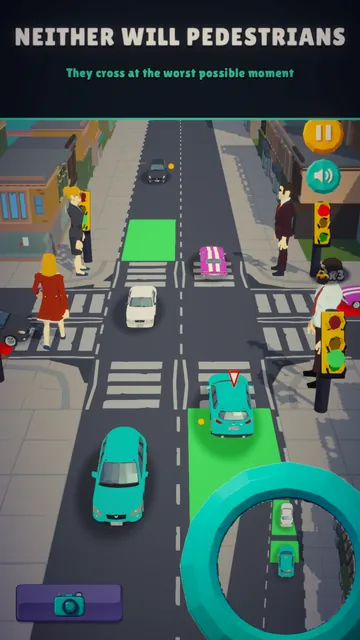 Pedestrians crossing