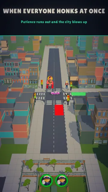 Drivers honking