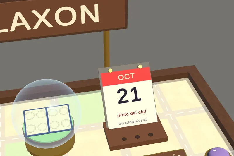 Un calendario de sobremesa que marca 21 de octubre: el reto del día